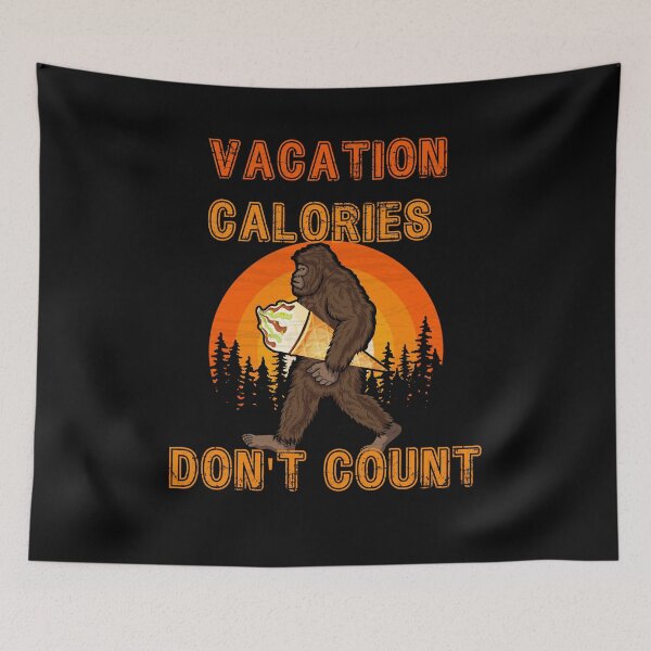 Item preview, Bigfoot's Vacation Ice Cream, Vacation calories don't count designed and sold by CRAZY&ART.