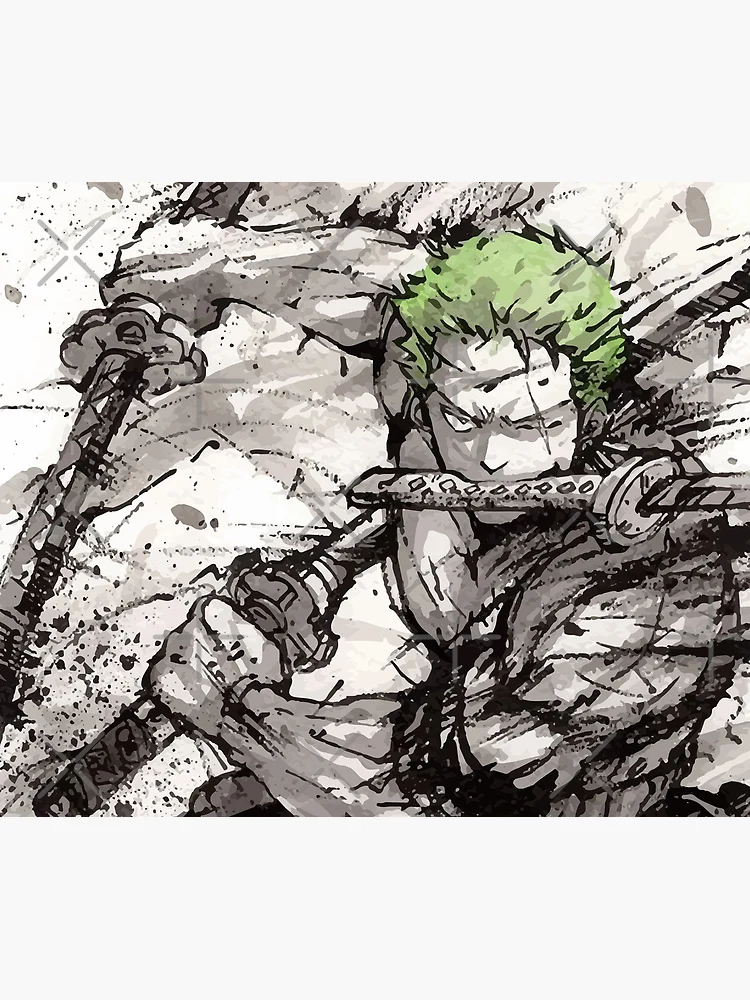 Zoro Pencil style art Mouse Pad for Sale by YourDemonSlayer | Redbubble