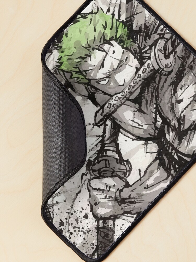 Zoro Pencil style art Mouse Pad for Sale by YourDemonSlayer | Redbubble