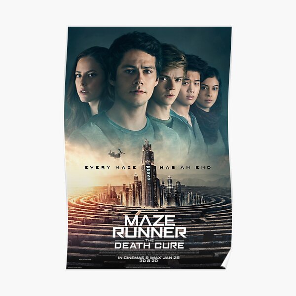 The Maze Runner: Movie Poster Poster for Sale by runnerdemigod