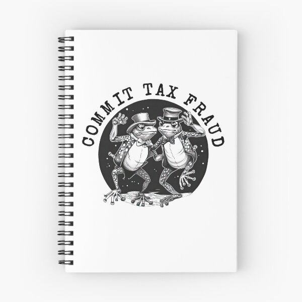 Item preview, Radical Leftist Quote - Commit Tax Fraud - Funny Dancing Frog Political Meme designed and sold by RockFireMerch.