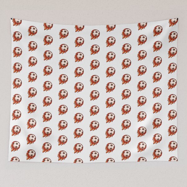 Item preview, Soccer Ball Fire Sport Mascot Logo Symbol cartoon designed and sold by aryoyo.