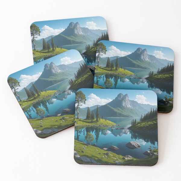 Item preview, Beautiful Mountain Scenery designed and sold by Maryam Gulamova.