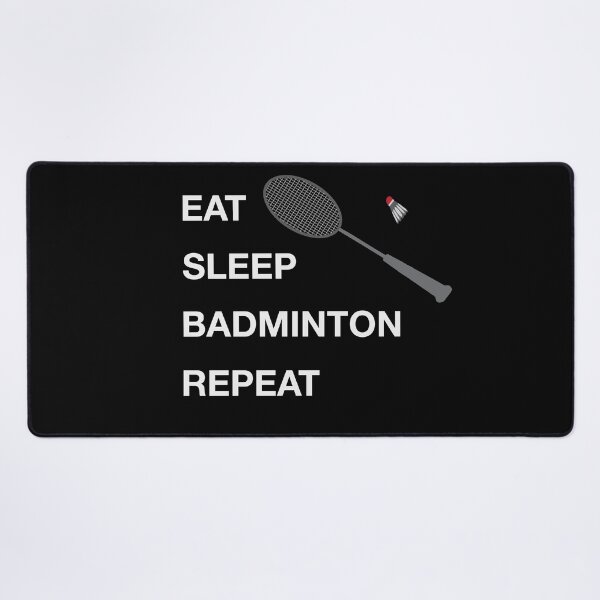 Item preview, Eat sleep badminton repeat designed and sold by nuz2.