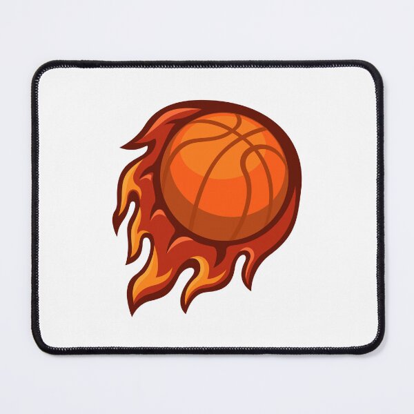 Item preview, Basket Ball Fire Sport Mascot Logo Symbol cartoon designed and sold by aryoyo.