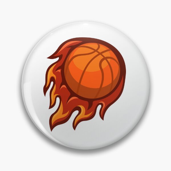 Item preview, Basket Ball Fire Sport Mascot Logo Symbol cartoon designed and sold by aryoyo.