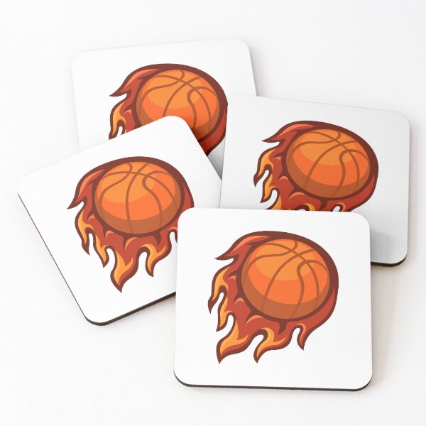 Item preview, Basket Ball Fire Sport Mascot Logo Symbol cartoon designed and sold by aryoyo.