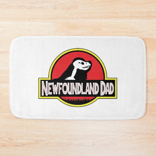 Item preview, (For Bright Background) Jurassic Newfoundland Dad designed and sold by More Cute Dogs.