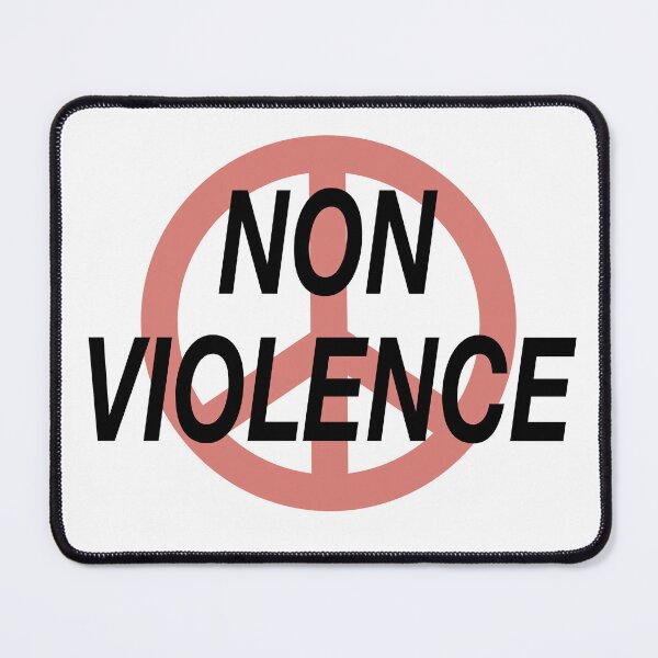Item preview, Non Violence Peace symbol designed and sold by nuz2.