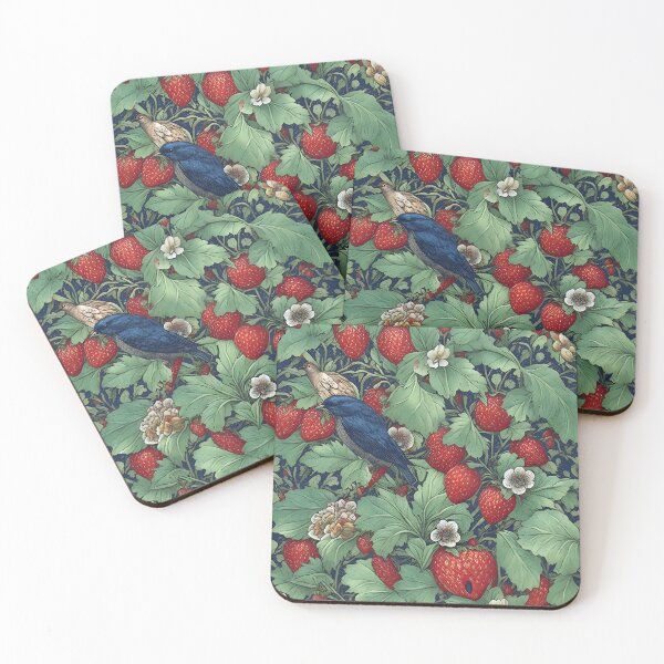 Item preview, Modern William Morris Design Inspired By William Morris Strawberry Thief designed and sold by Tamas Das.