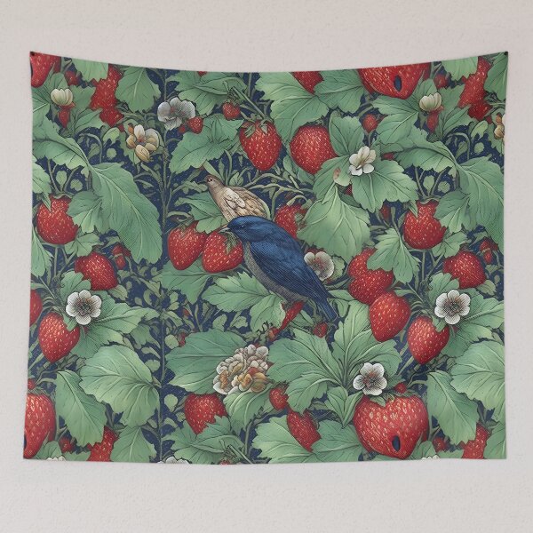 Item preview, Modern William Morris Design Inspired By William Morris Strawberry Thief designed and sold by Tamas Das.