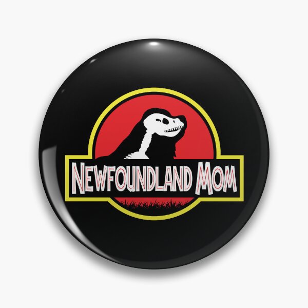Item preview, (For Dark Background) Jurassic Newfoundland Mom designed and sold by More Cute Dogs.