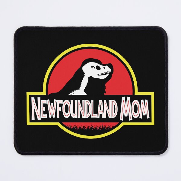 Item preview, (For Dark Background) Jurassic Newfoundland Mom designed and sold by More Cute Dogs.