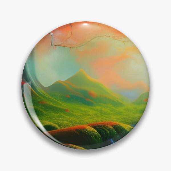 Item preview, Water stream in a colorful forest designed and sold by brandway.