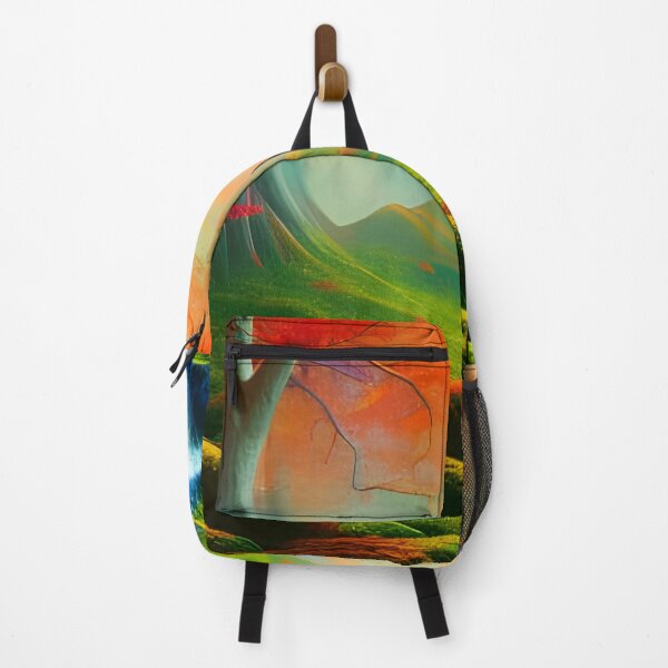 Item preview, Water stream in a colorful forest designed and sold by brandway.