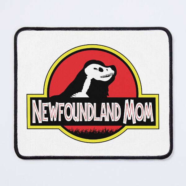 Item preview, (For Bright Background) Jurassic Newfoundland Mom designed and sold by More Cute Dogs.