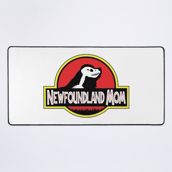 Item preview, (For Bright Background) Jurassic Newfoundland Mom designed and sold by More Cute Dogs.