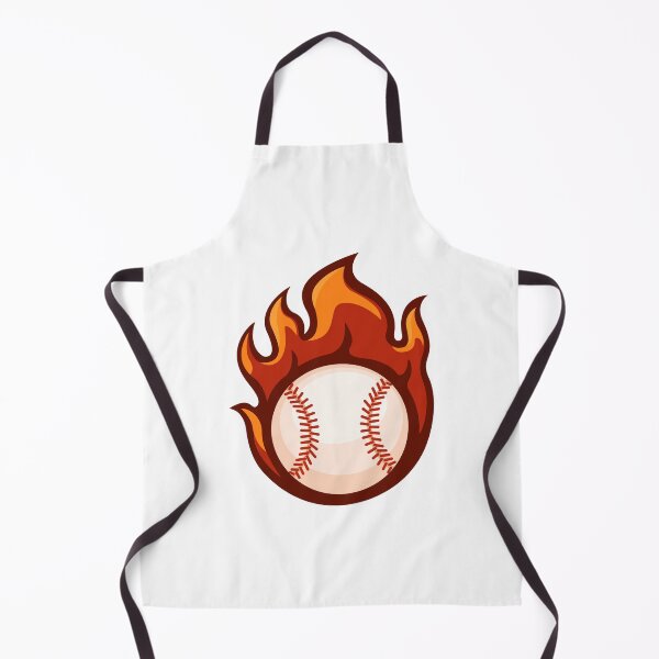 Item preview, Baseball Ball Fire Sport Mascot Logo Symbol cartoon illustration designed and sold by aryoyo.