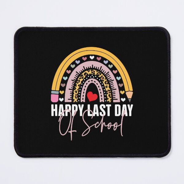 Item preview, Happy Last Day Of School Teacher And Student Rainbow designed and sold by GravitiTees.