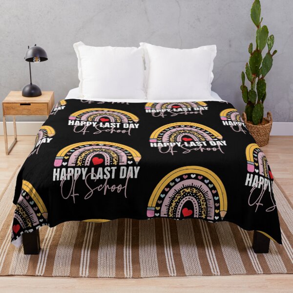 Item preview, Happy Last Day Of School Teacher And Student Rainbow designed and sold by GravitiTees.