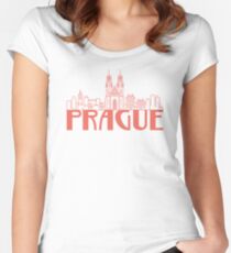 Prague Czech Fitted Scoop T-Shirt