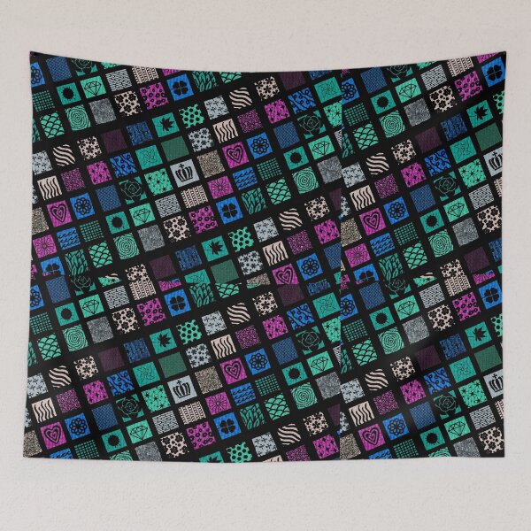 Item preview, Patterns in square designed and sold by Rajita Khushi.