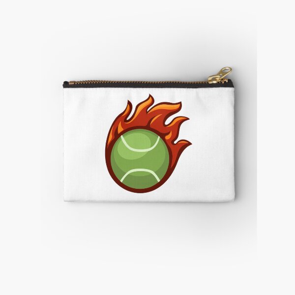 Item preview, Tennis Ball Fire Sport Mascot Logo Symbol cartoon illustration designed and sold by aryoyo.