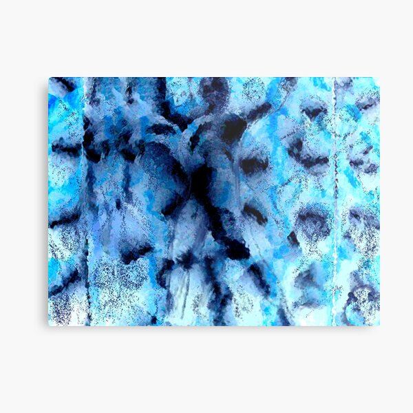 Dusk Until Dawn\Blue from the Altered States Collection Metal Print