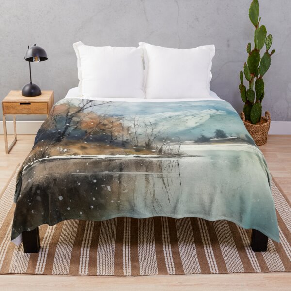 Item preview, Winter Wonderland Serene Escape designed and sold by Paintings By Simon .