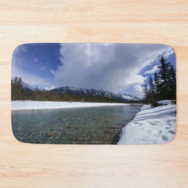 Item preview, Snow Covered Scenery At The Kootenay River Canada designed and sold by rawshutterbug.