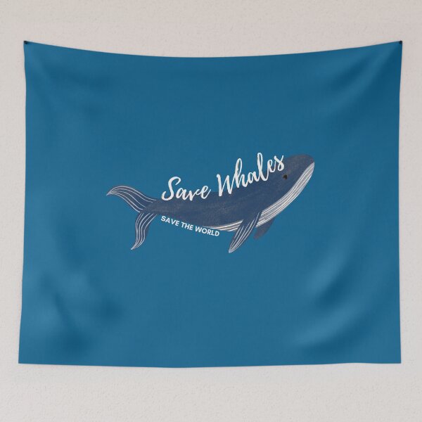 Item preview, save whales, a design campaign to help save whales designed and sold by Billion-design.