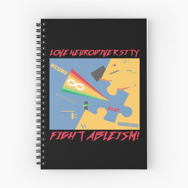 Item preview, Love Neurodiversity - Fight Ableism designed and sold by AntiCommodities.