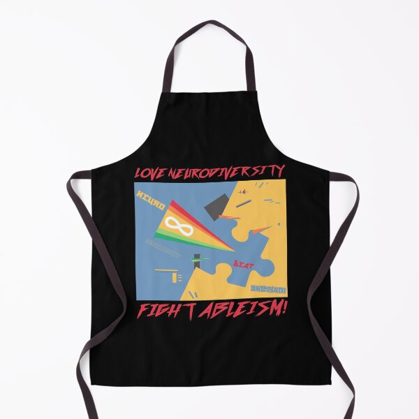 Item preview, Love Neurodiversity - Fight Ableism designed and sold by AntiCommodities.