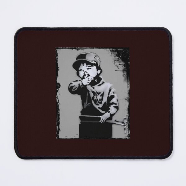 Item preview, Banksy AI designed and sold by Interaccionarte.