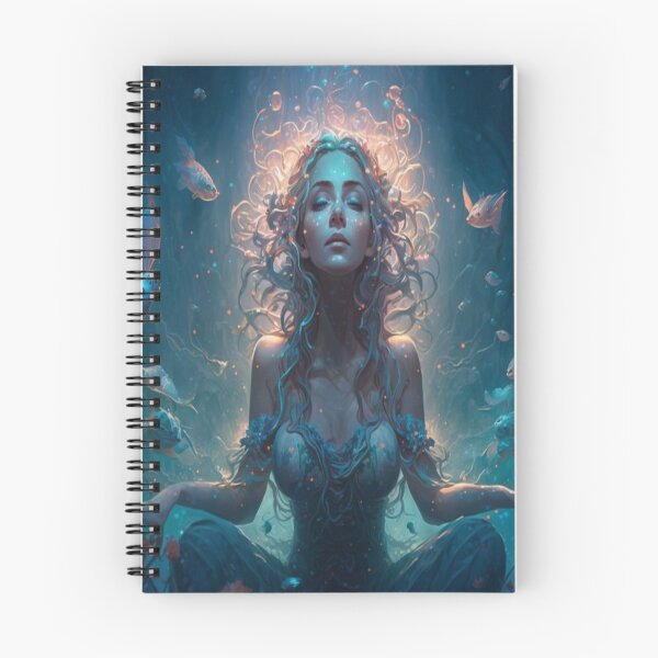 Item preview, Girl Meditating Under The Ocean designed and sold by Bmc-Designer.