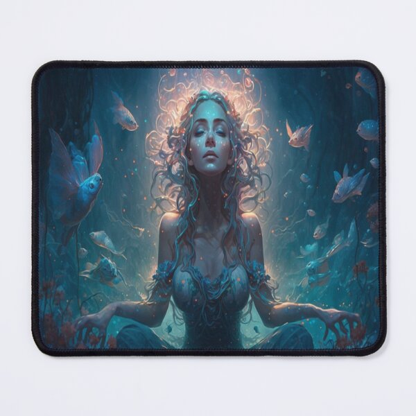 Item preview, Girl Meditating Under The Ocean designed and sold by Bmc-Designer.