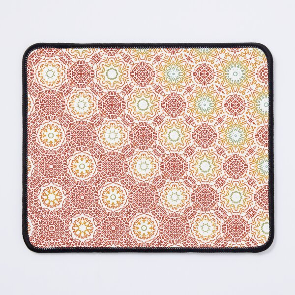 Item preview, Gradient Geometric Red Orange Pattern Design designed and sold by artbybiyan.