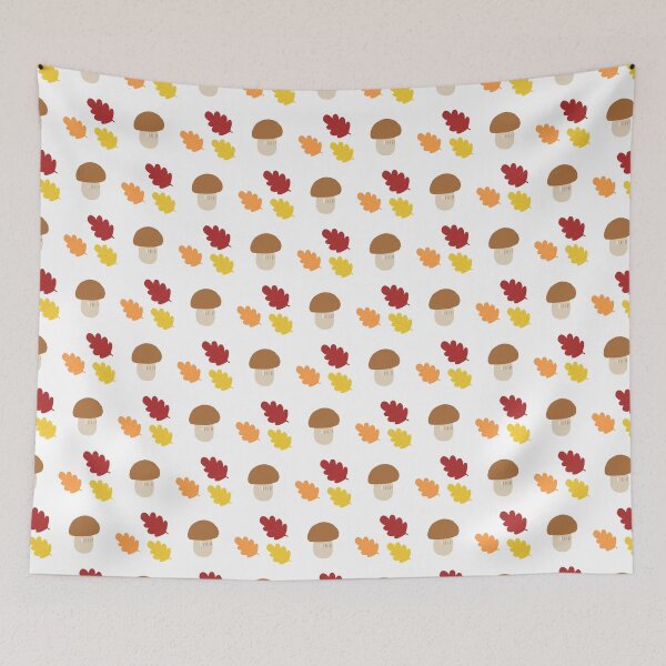 Aperçu de l'œuvre Mushrooms Pattern 1 créée et vendue par SimpleWorksSK.