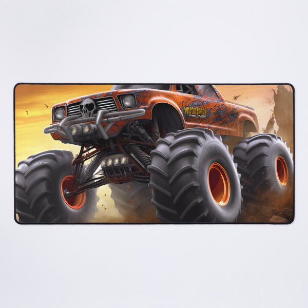 Item preview, Rocky Road Trip: A Monster Truck Charging Through Rocky Terrain designed and sold by MonsterMatt87.