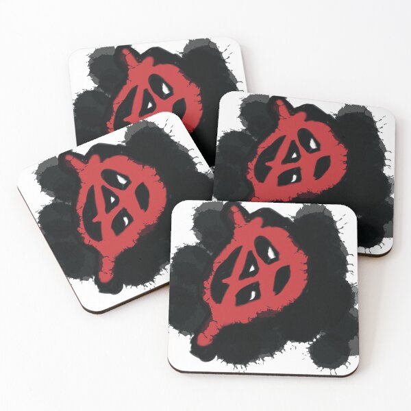 Item preview, Anarchy Sign Messy Punk Splatter Symbol designed and sold by Evan Lopez.