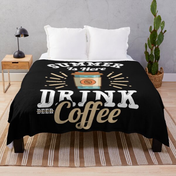 Item preview, SUMMER IS HERE DRINK COFFEE designed and sold by MiltonHyatt.