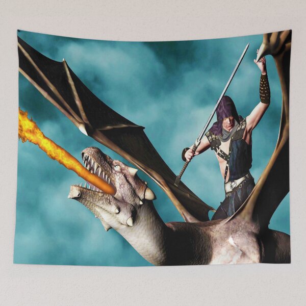 Item preview, Dragon Sky Warrior designed and sold by Icarusismart.