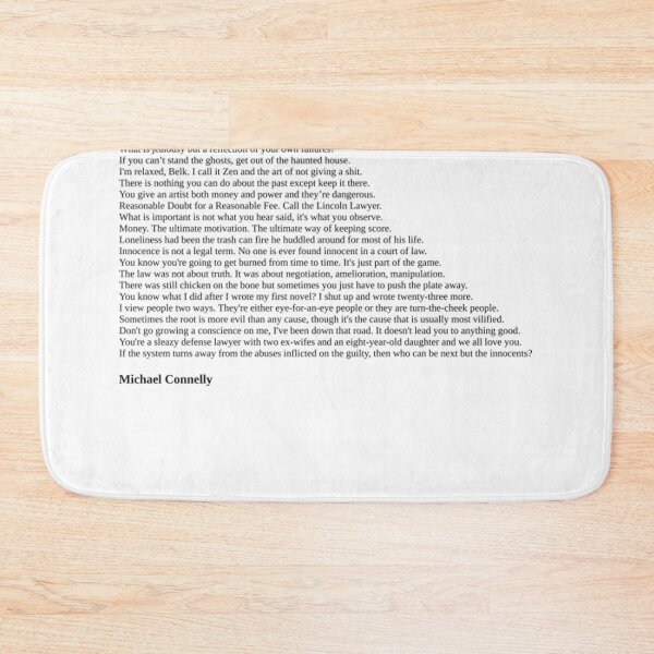 Item preview, Michael Connelly Quotes T-Shirt designed and sold by KarleeHodki.
