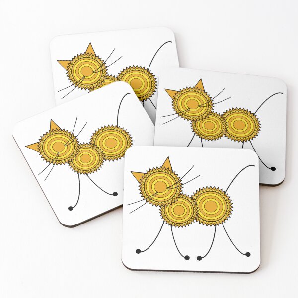 Item preview, Funny Golden Steampunk Style Cat designed and sold by origoo.