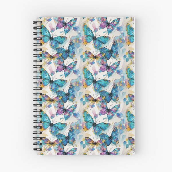 Aperçu de l'œuvre motif papillon aquarelle créée et vendue par FuzzieIntuition.