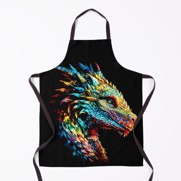 Item preview, Print Art Colorful Dragon: Mythical Energy. designed and sold by GiveMeMood.