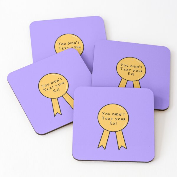 Item preview, “You didn’t text your ex” medal designed and sold by Badbroidery.