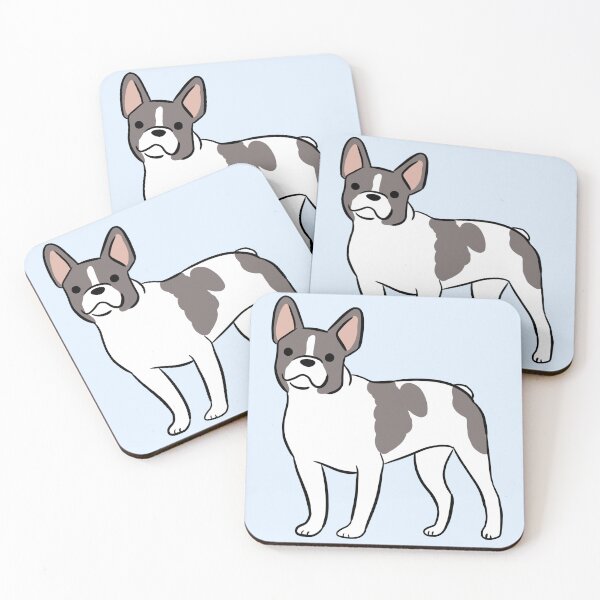 Item preview, French bulldog cute illustration  designed and sold by Yarafantasyart.