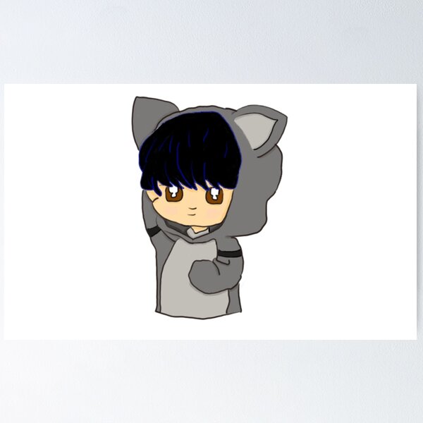 Item preview, Jun Hwan Cha Raccoon designed and sold by Pika_Blue-Flames.