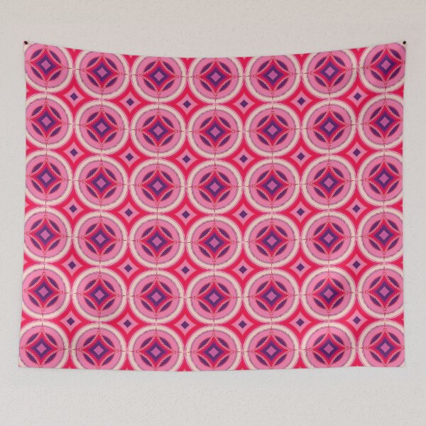 Item preview, Crochet circle pattern - "Pink" designed and sold by Hemindway.